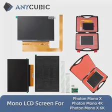 Монохромный ЖК-экран ANYCUBIC для Photon Mono X (PJ), Photon Mono 4K, Photon Mono X 6K, Монохромный ЖК-экран для ЖК-3D-принтера