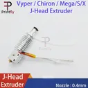 Anycubic Vyper Mega/S/X Chiron Hotend 40 Вт Экструдер Тепловой Блок 3D Принтер Запчасти 0,4 мм Комплект для Экструзии с горячим концом