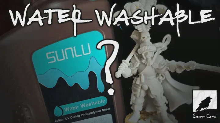 SUNLU Water Washable Resin Review