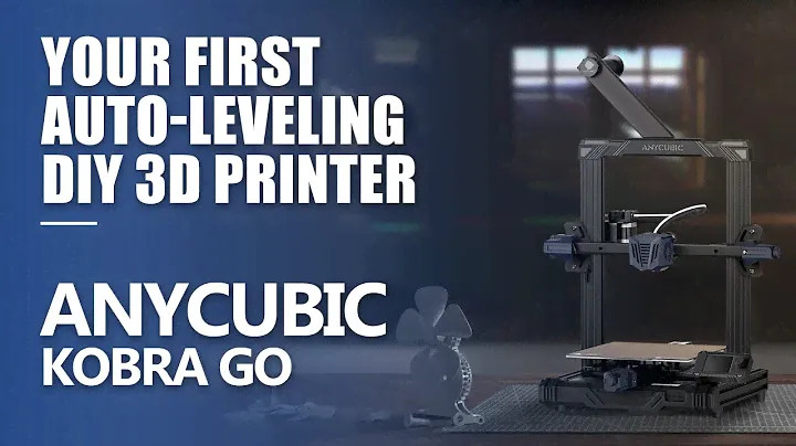ANYCUBIC KOBRA GO | Your First Auto-Leveling DIY 3D Printer
