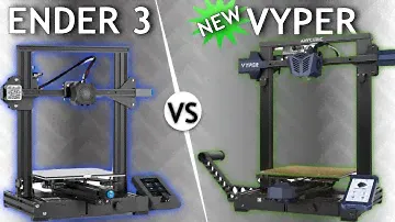 NEW Anycubic Vyper VS Creality Ender 3 V2 comparison