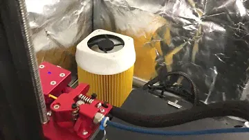 Air Filter for 3d printer enclosure HEPA filtration under 20€ easy to print