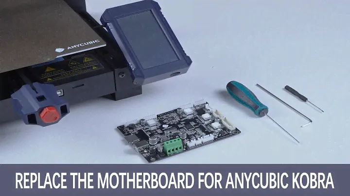 Replace The Motherboard For Anycubic Kobra