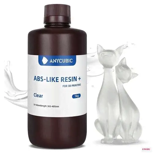 Фотополимер Anycubic ABS-Like Resin+ (Прозрачный) 1л