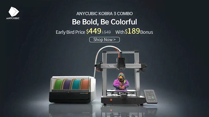 Anycubic Kobra 3 Combo：Multi-Material Printing 3D Printer