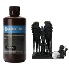 Фотополимерная смола Anycubic Basic 0.5 л Чёрный