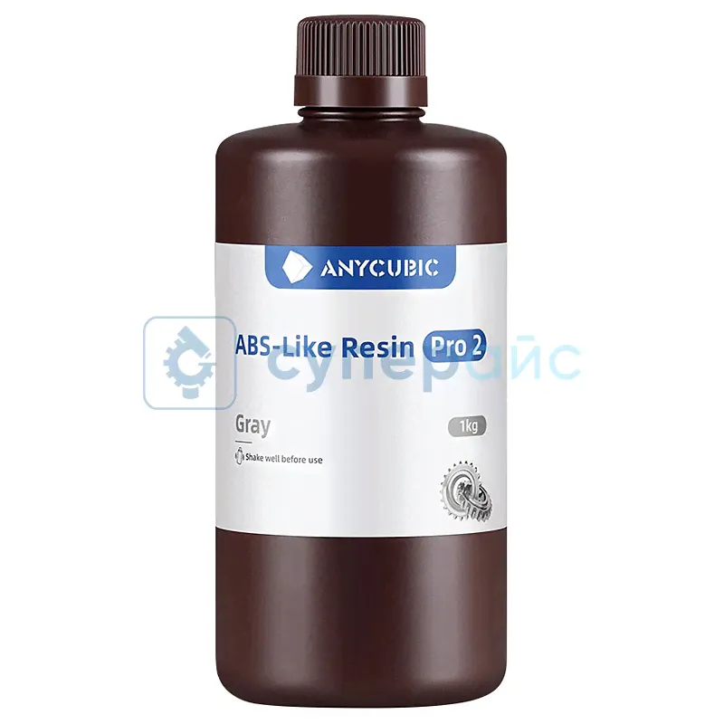 Фоточувствительная смола Anycubic ABS-Like Resin Pro 2, серая, 1 кг