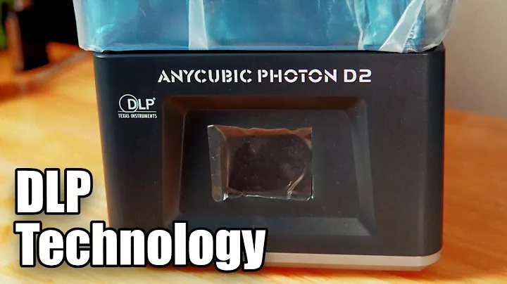 Anycubic Photon D2 DLP Resin Printer, Setup and First Print