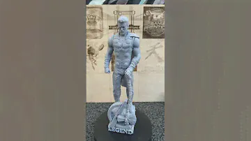 Sanix 3D Thor print. Printer on Anycubic Mono X using Longer 3D Standard rapid grey resin!
