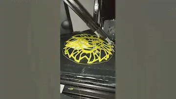 Anycubic kossel plus at work...precision 3d printer