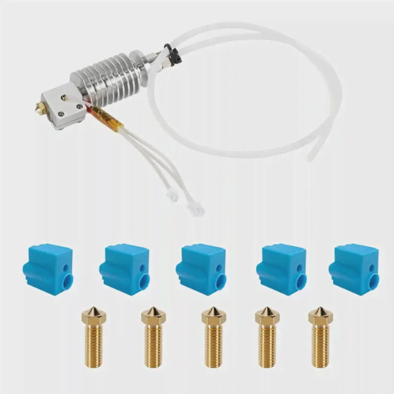 Печатающая головка Vyper Для Anycubic Vyper, 3D-принтер В Сборе Hotend Kit С 5 шт. силиконовыми Носками и Насадками Для 3D-принтеров Vyper