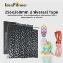 Комбинированная сборная пластина Anycubic Kobra 3 256x268 без магнитной пружины, стальной лист PEO PET, двусторонняя Подогреваемая кровать Anycubic Kobra 3 (art.: 3920c7f8ebdae)