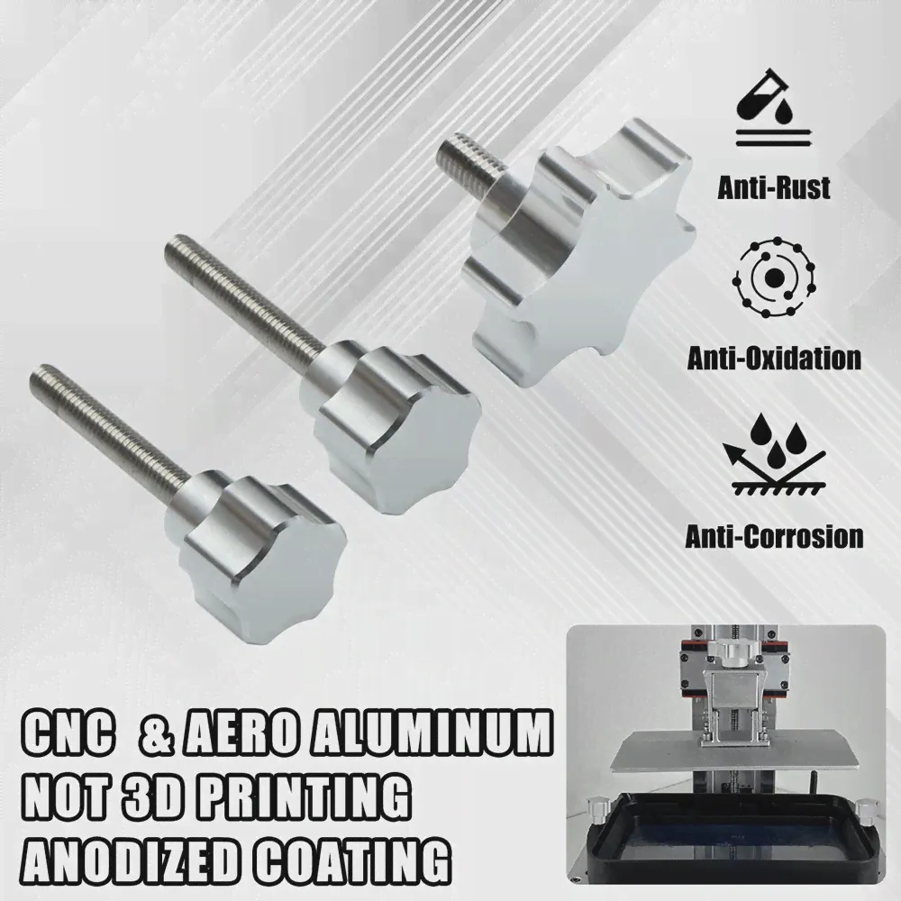 Набор ручек-заготовок для Anycubic Mono-X/Mono-X 6K M3 Плюс M3 Max Ручной винт
