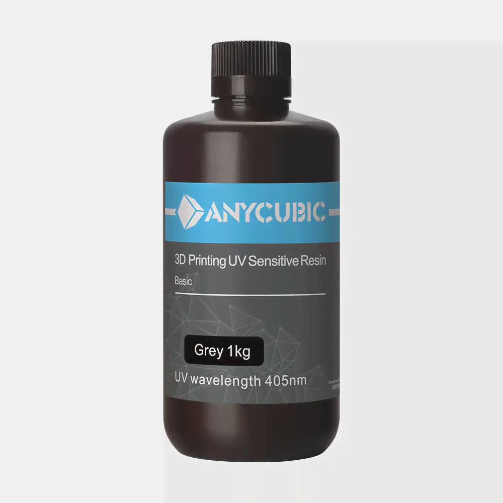 Фотополимер Anycubic Colored UV Resin серый-0