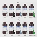 🛍 ANYCUBIC Гибкая жесткая Смола 365-405 нм Смола-гибкий совместимый ЖК 3D-принтер высокая прочность точность жесткость ударная прочность