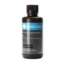 Фотополимерная смола Anycubic Basic для 3D печати LCD/DLP, серый 0,5 кг