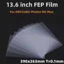 Пленка FEP 13.6 дюймов 390*263*0.1мм для ANYCUBIC Photon M3 Max запчасти для 3D-принтеров аксессуары ЖК-экран SLA (art.: 3920bf180c1eb)