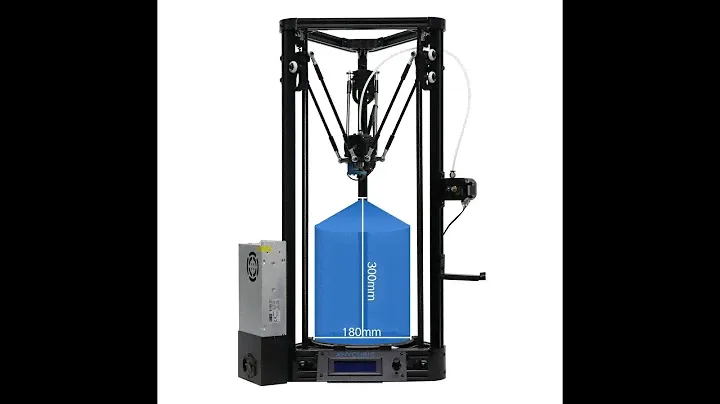 ANYCUBIC Delta 3D Printer Update Auto Leveling Pulley Version Review