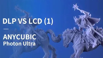 Comparison 1: Anycubic Photon Ultra and LCD Resin Printer