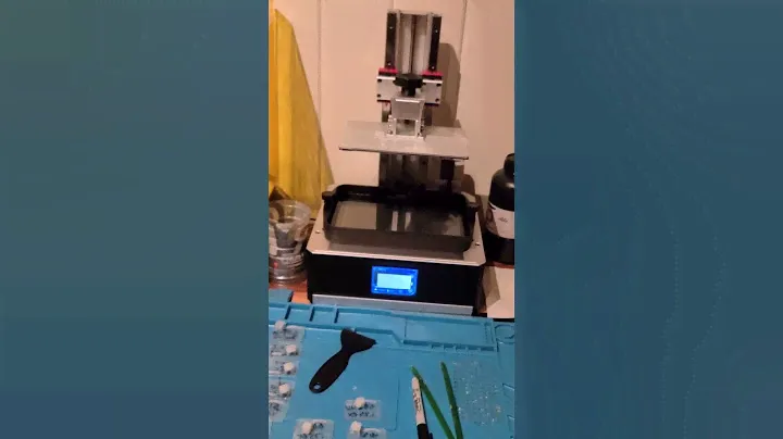3D Anycubic Mono X  Resin Printer Back Up and Ready to Print!