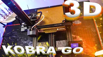 Anycubic Kobra GO - 3D ПРИНТЕР ДЛЯ САМОДЕЛОК ЗА 280$